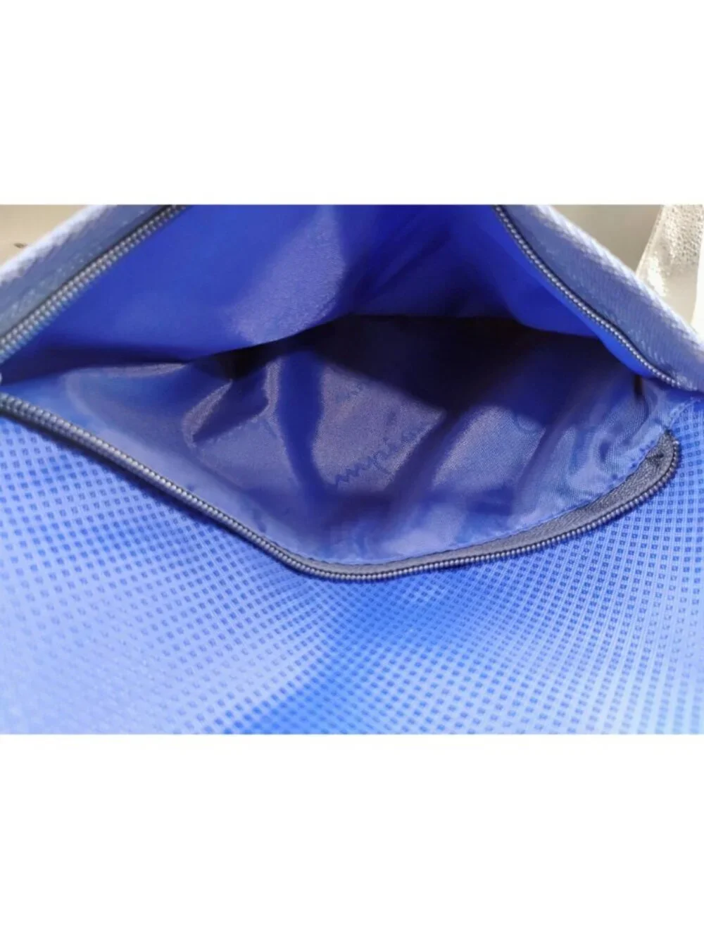 Champion Youth Blue Logo Backpack With Padded Straps & Mesh Pockets